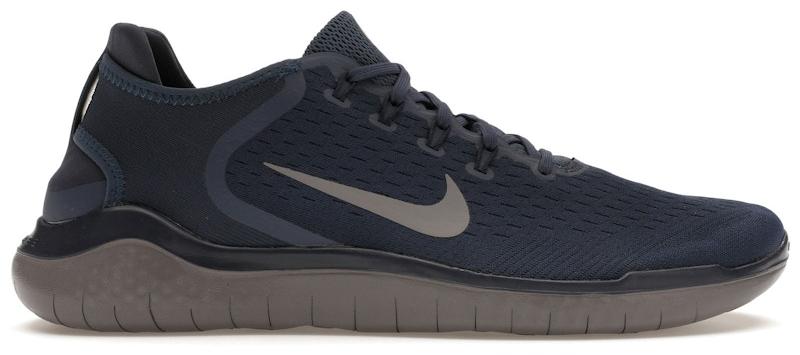 Nike Free RN 2018 Thunder Blue Gunsmoke - EU 42.5