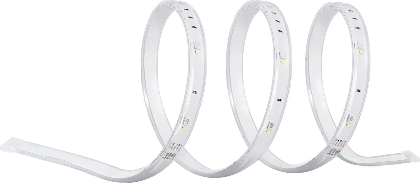 Osram SMART+ Zigbee flexibele LED-strips voor buiten, RGBW dimbaar, IP65-bescherming, transparant siliconen