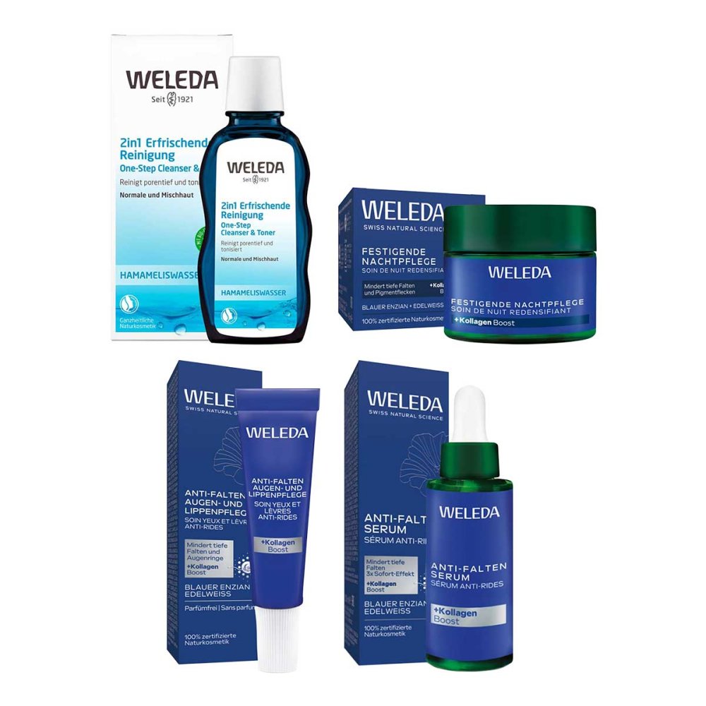 WELEDA AG Weleda 2in1 Reinig. & Anti-Falten Pflege mit Enzian/Edelweiß 08105376