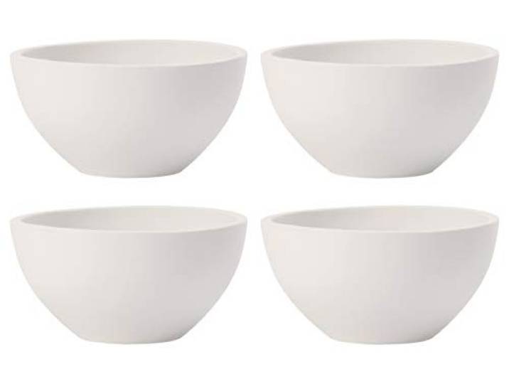 Villeroy & Boch ARTESANO ORIGINAL Müslischalen 600ml 4er Set weiß Porzellan