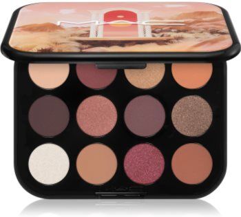 MAC Cosmetics Connect In Colour Eye Shadow Palette 12 shades paleta de sombra para os olhos tom Future Flame 12,2 g. Connect In Colour Eye Shadow Palette 12 shades
