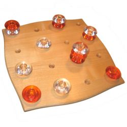 Giseh Verlag Kubana - Vierer Reihe in 3D - helles Spielbrett 241584