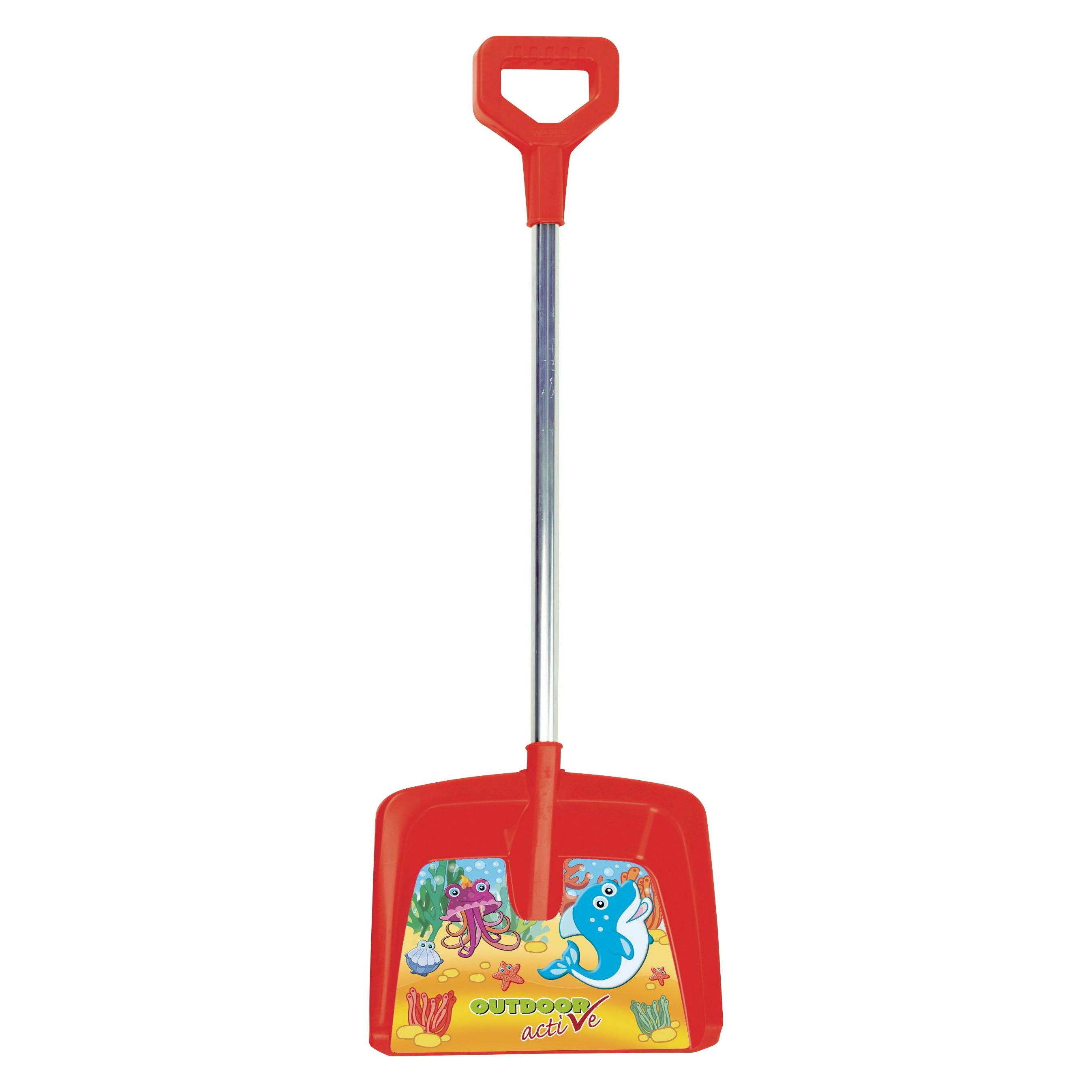 Outdoor Active OA Schneeschaufel, rot, L?nge 70cm (79500496)