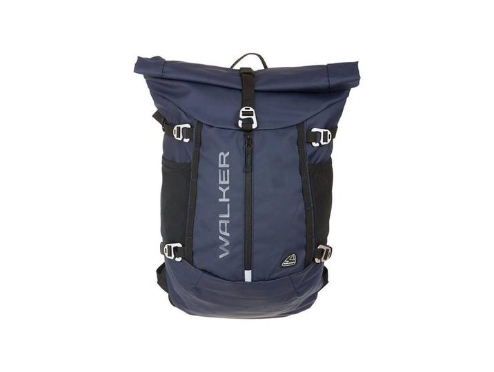 Schneiders Rucksack Walker, Dunkelblau, 32x48x18 cm, gepolsterte Schulterträger, großes Hauptfach, Rückenpolsterung, Freizeit & Co, Koffer & Taschen, Reisetaschen