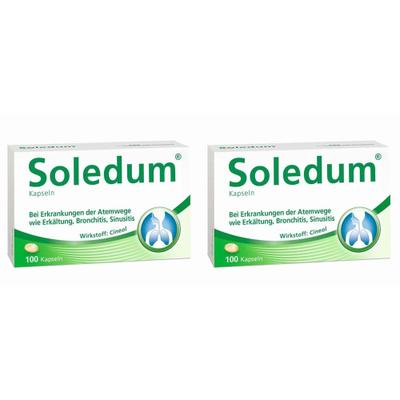 Soledum 100 mg magensaftresistente Kapseln 2x 2x100 St magensaftresistent