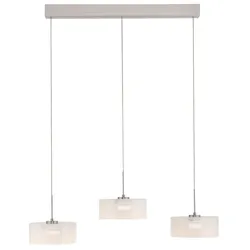 Paul Neuhaus LED-Pendelleuchte Karina Metall Weiß