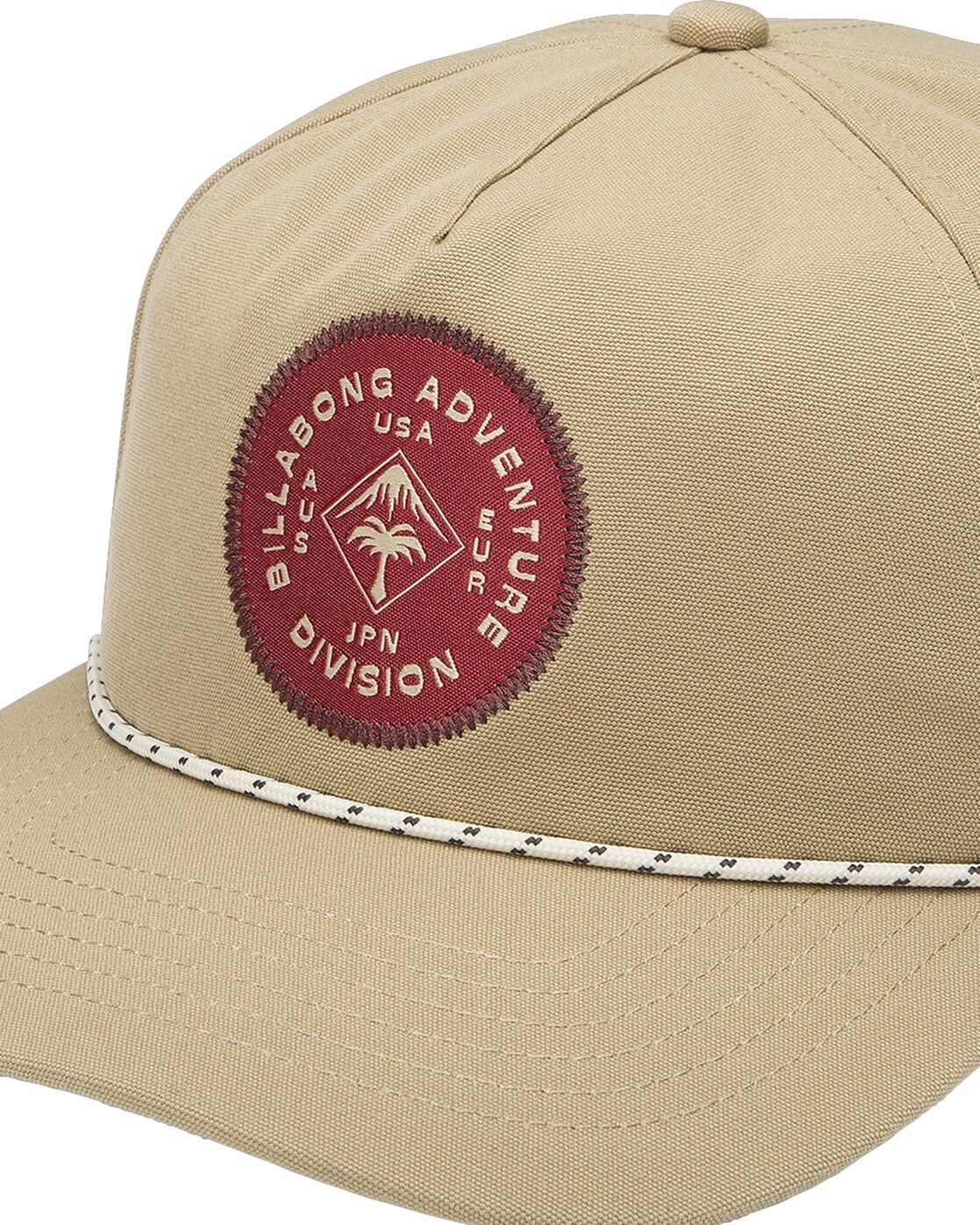 Snapback Cap BILLABONG "Adventure Division", Herren, grün (khaki), Baumwolle, Caps Snapback Cap khaki Einheitsgröße