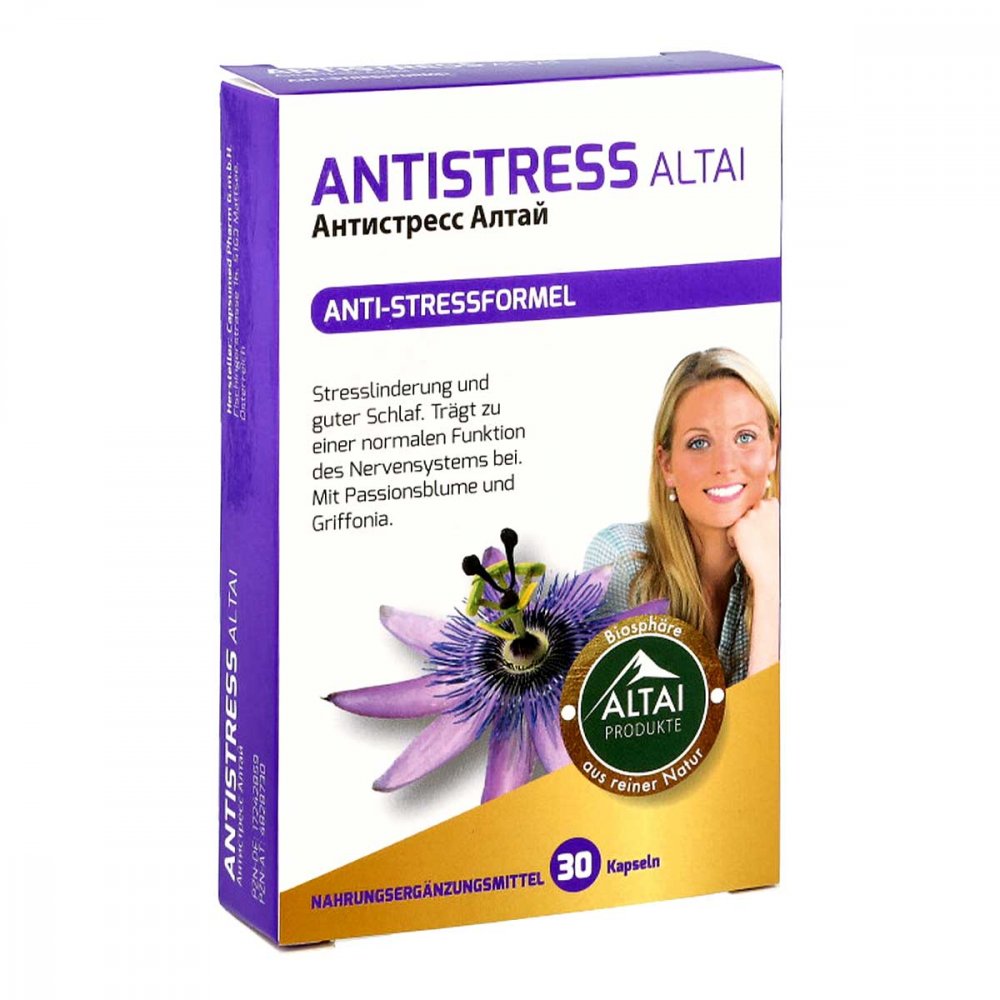 PHARMAFOCUS HEALTHCARE s.r.o. Antistress Altai Kapseln 17242859