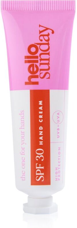 hello sunday the one for your hands crème protectrice mains SPF 30 30 ml