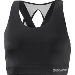 Salomon Sport-BH Cross Run Bra W - schwarz / 38