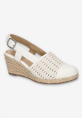 Women's Taffy Slingback by Naturalizer in White (Size 8 M)