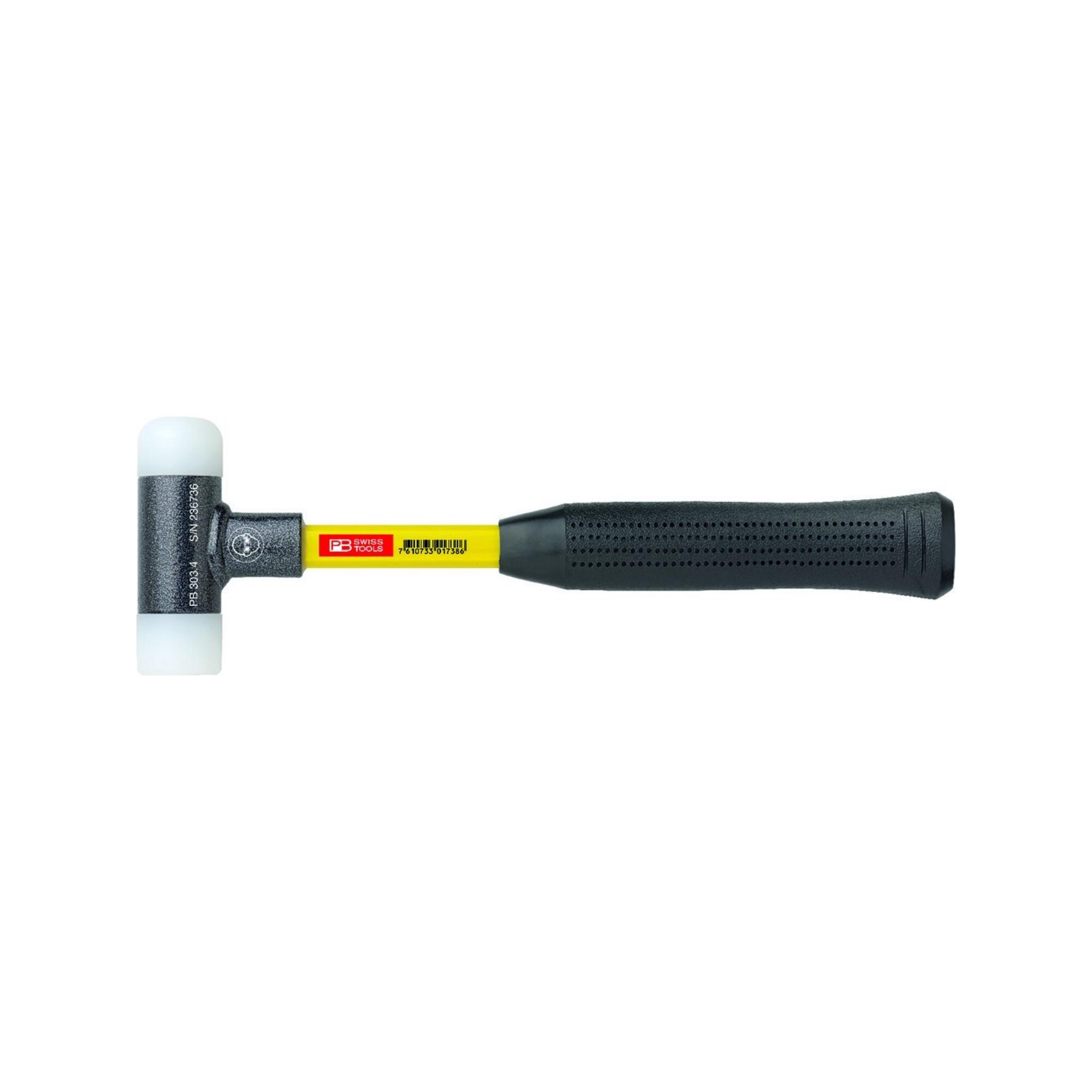 PB Swiss Tools Schonhammer mit Glasfaserstiel rückschlagfrei 27mm (PB 303.2)