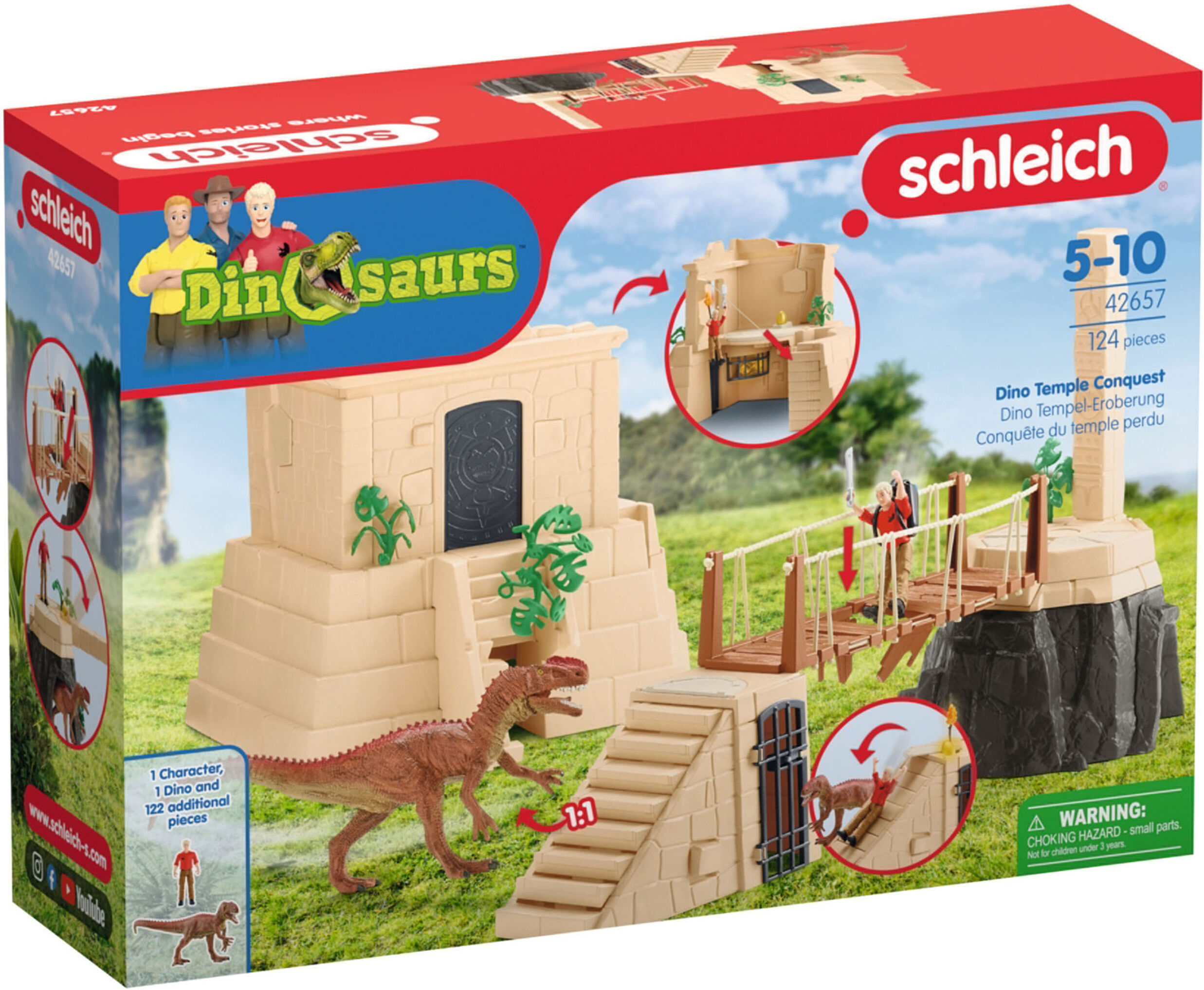 SCHLEICH 42657 »Abenteuer im Dino Tempel«