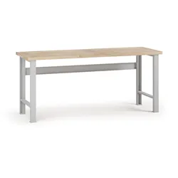 Werkbank G7, Buche-Leimholzplatte, 2100 x 685 x 840 mm