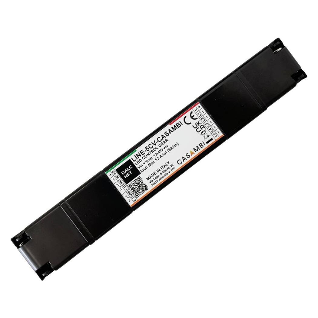 Dalcnet Dimmer 12V-48V 5A CV Casambi 5 Ausgänge (LINE-5CV-CASAMBI)