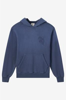 O'Neill s O'riginals Logo Box Hoodie in Navy, Size Large