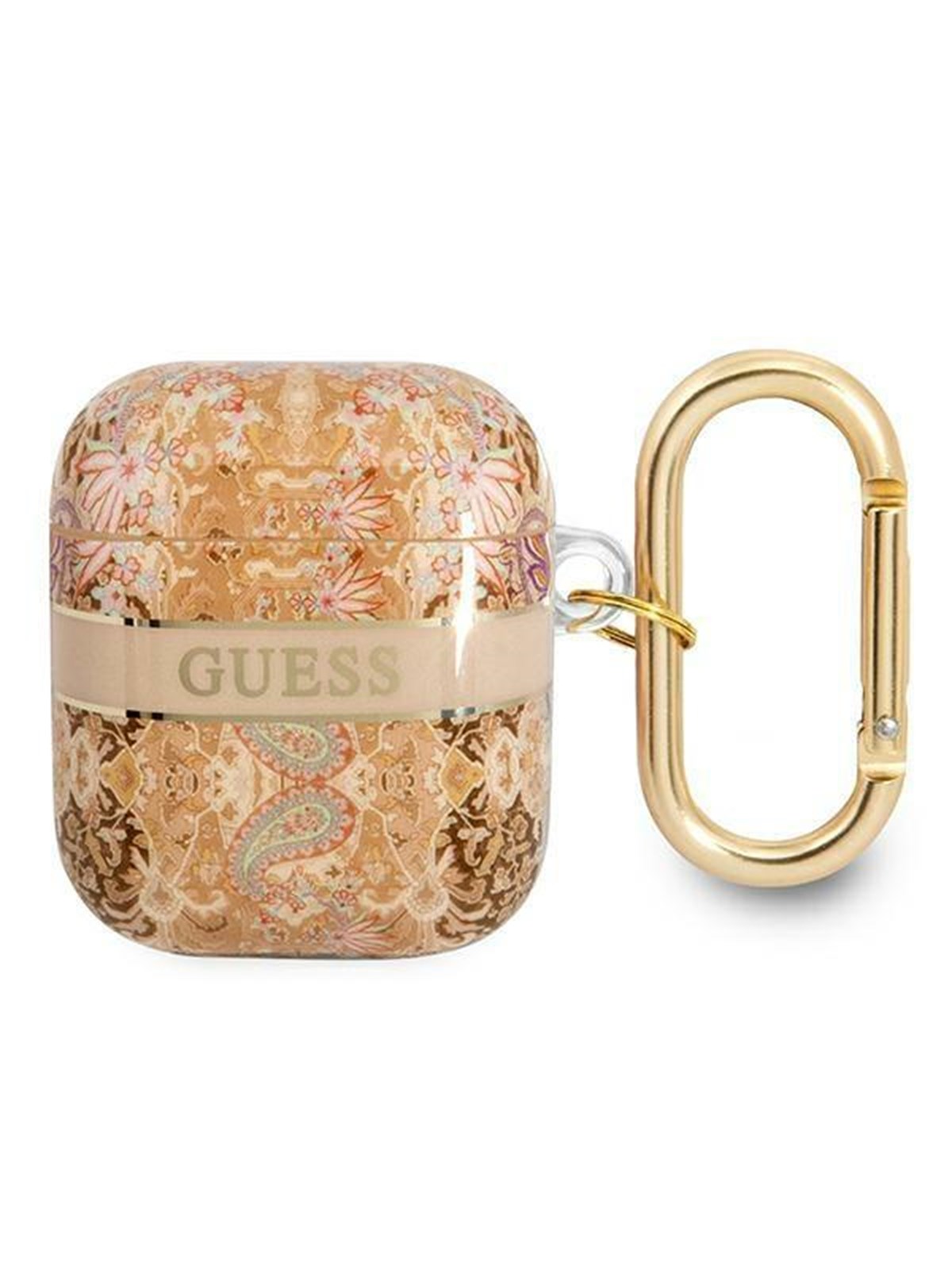 GUESS GUA2HHFLD AirPods cover gold/gold Paisley Strap Collection