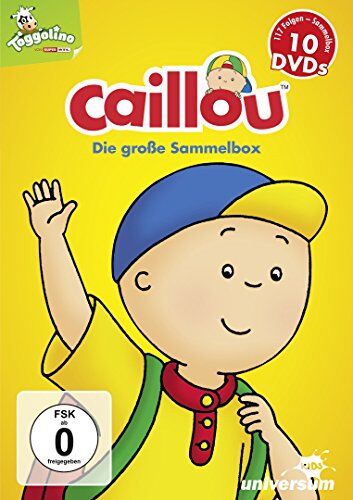 Jean Pilotte - Caillou - Die große Sammelbox [10 DVDs] - Preis vom 08.10.2026 07:26:42 h
