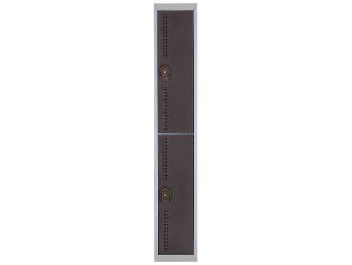 Vestiaire Team Color 2 casiers - L.30 cm - Anthracite