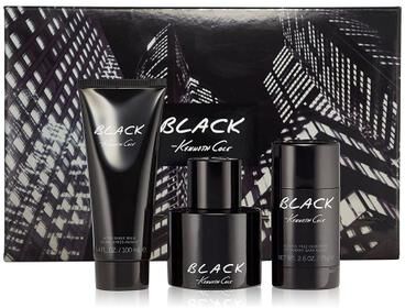 Kenneth Cole Black 3 Pc Gift set Standard Eau De Toilette for Men