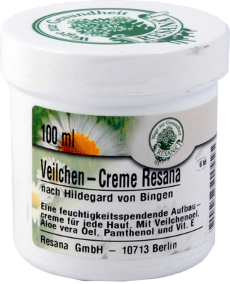 Resana GmbH VEILCHEN CREME Resana nach Hildegard von Bingen 100 ml 09071510