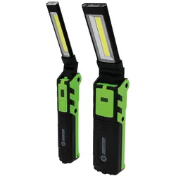 KS Tools, Arbeitsleuchte, COMPETITION LED-Arbeitslampen-Set 2-tlg, dimmbar, mit Powerbank (400 lm)