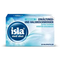 isla med akut Halspastillen bei Halsschmerzen und Erkältung 50 St