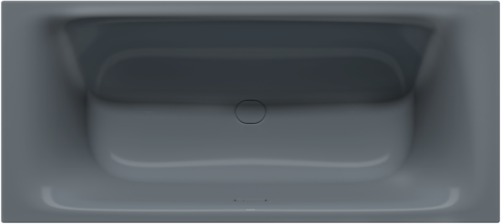 Kaldewei CONODUO NUIO DUO 816 Badewanne 281605300665 180x80cm, Schallschutz, cool grey 70