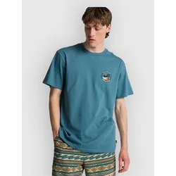 Billabong Rockies T-Shirt vintage blue Gr. L