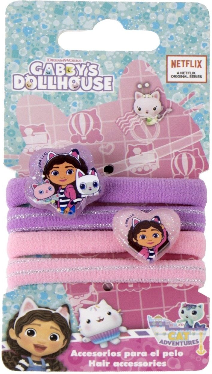 Cerda Beauty Netflix: Gabby’s Dollhouse - Hair Accessories (4pcs) (2500003449)