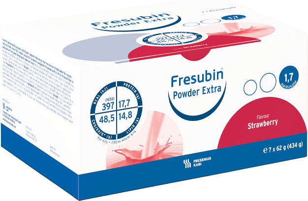 Fresubin Powder Extra Morango 7x62g
