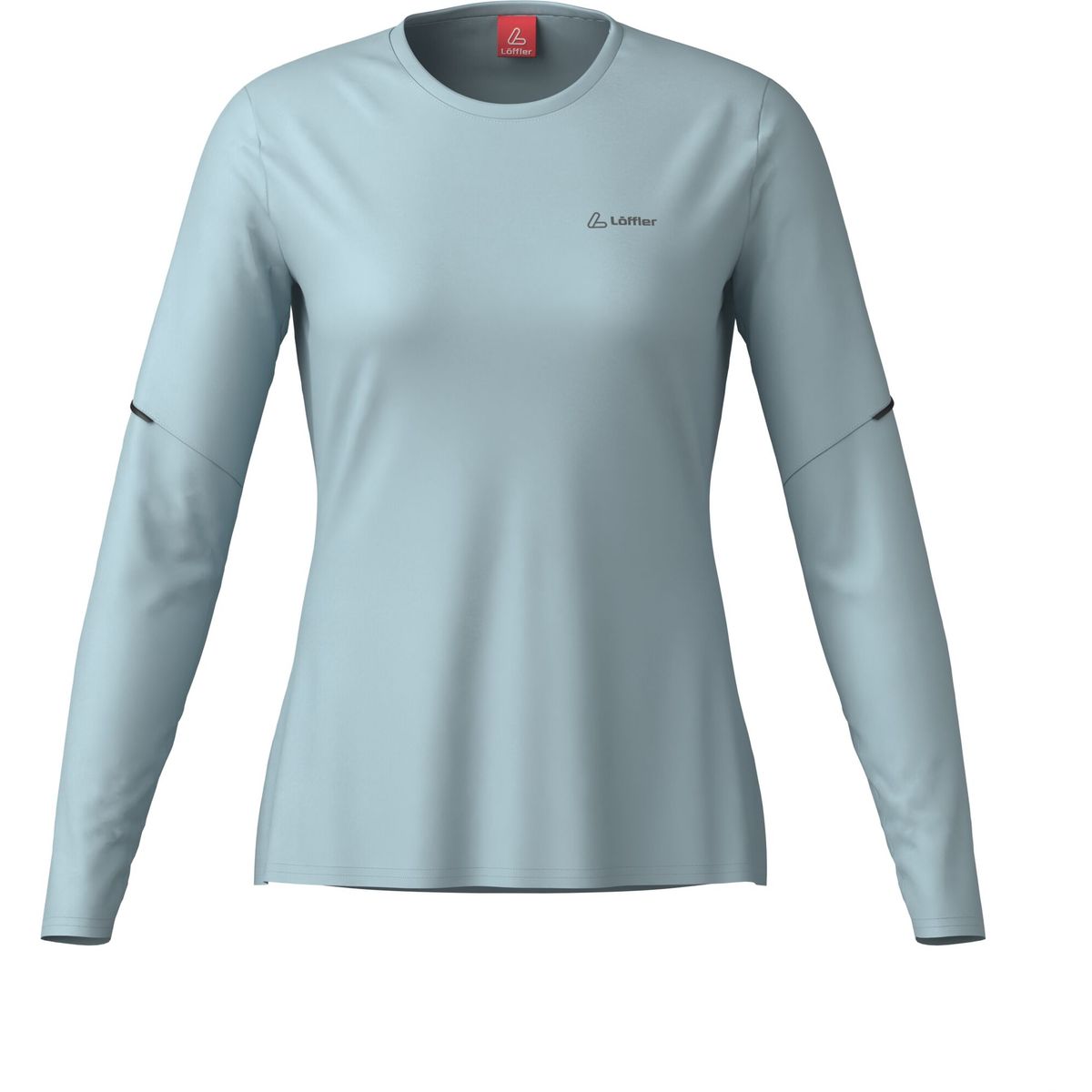 Löffler Women Midshirt Motion silverblue (482) 40 30871-482-40