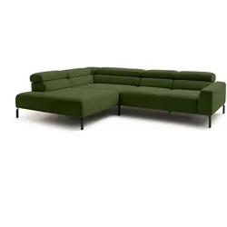 Sormani Ecksofa Bozen Cord Moos
