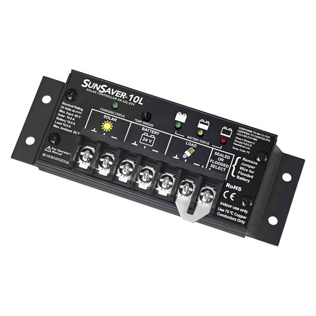 Morningstar SunSaver SS-10L 24V Laderegler PWM 24 V 65 A (SS-10L-24V)