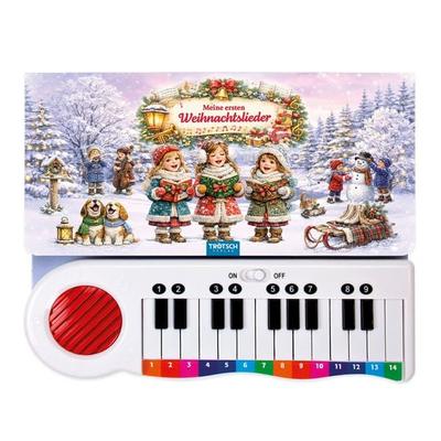 TRÖTSCH -Klavierbuch Meine ersten Weihnachtslieder| Ab 3 Jahren, Gebundene Ausgabe von , Trötsch Verlag GmbH & Co. KG, 978-3-9880273-5-1