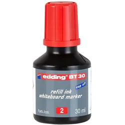 Edding, Ersatzpatronen + Tintenfass, Nachfülltinte (Rot)