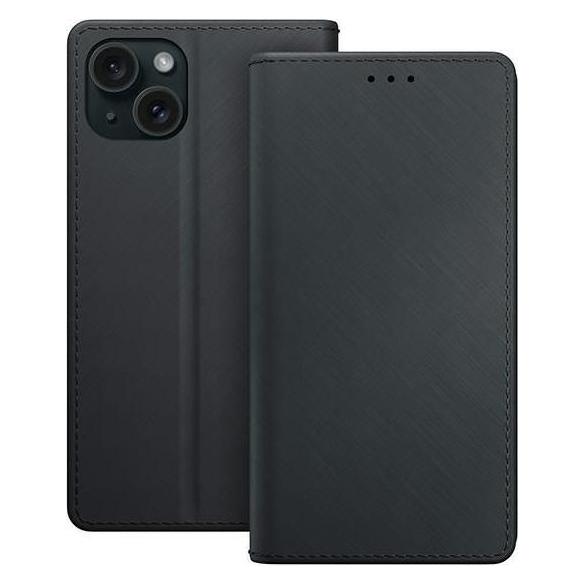 3MK Wallet Case iPhone 15 6.1" czarny/black (Apple iPhone 15) (156226-0)