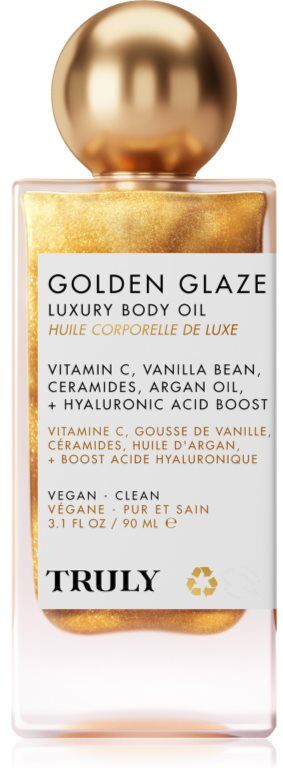 Truly Golden Glaze huile hydratante corps illuminateur 90 ml