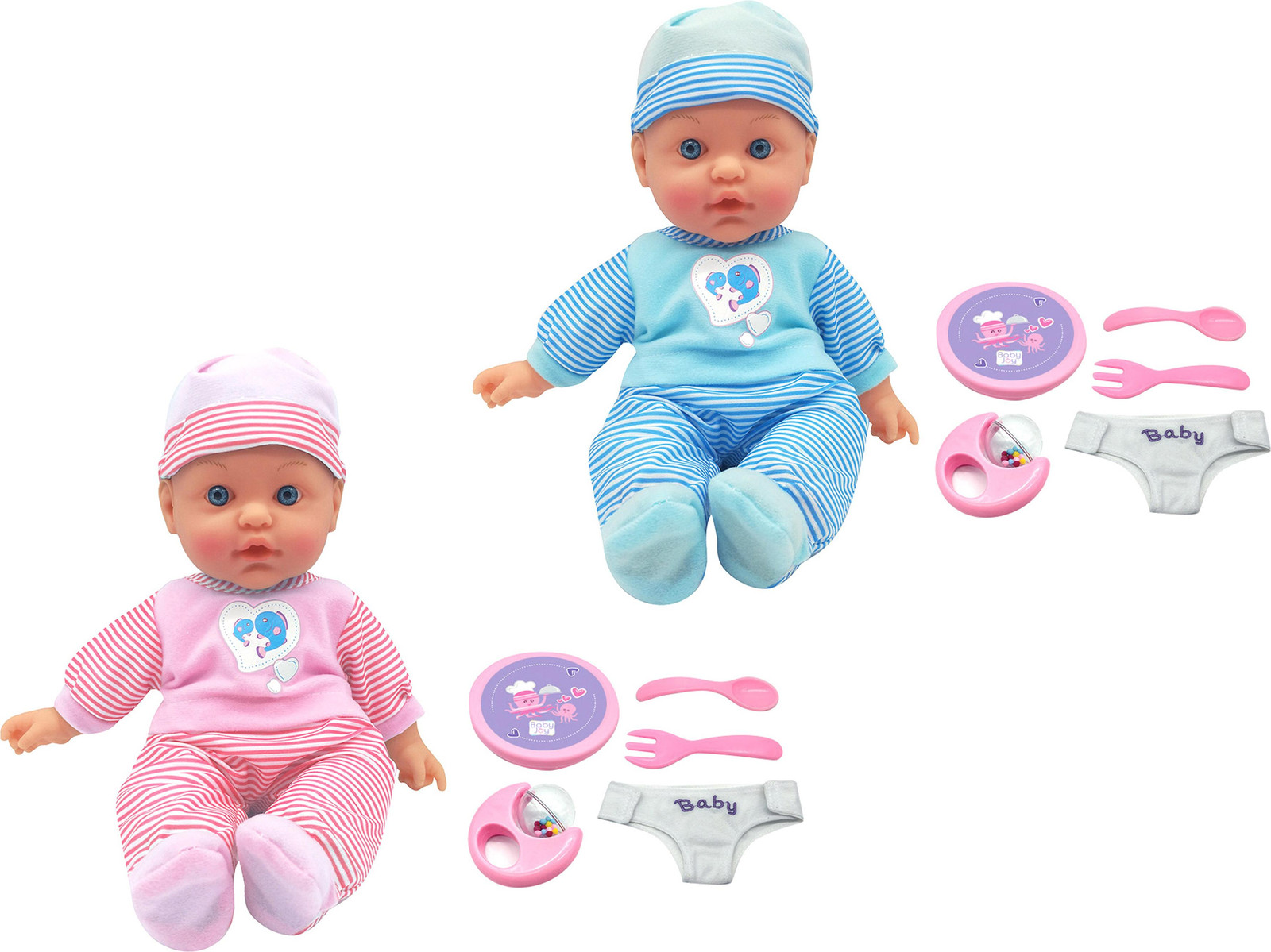 Wiky Baby Speelgoed met Geluiden en Accessoires, 41 cm