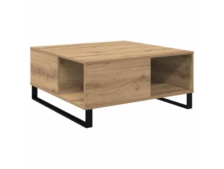 Wohnzimmertisch Couchtisch Artisan-Eiche 80 x 80 x 36,5 cm Holzwerkstoff