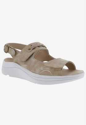 Women's Selina Sandal by Drew in Natural (Size 8 M)