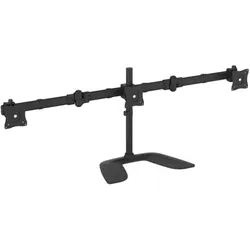 StarTech Triple Monitor Stand - Steel (Tisch, 27", 8 kg), Monitor Halterung, Schwarz