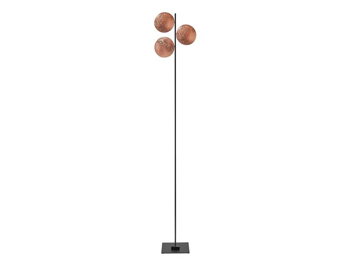 CATELLANI & SMITH lampadaire LEDERAM F3 (Tige noir / disques cuivre - Métal)