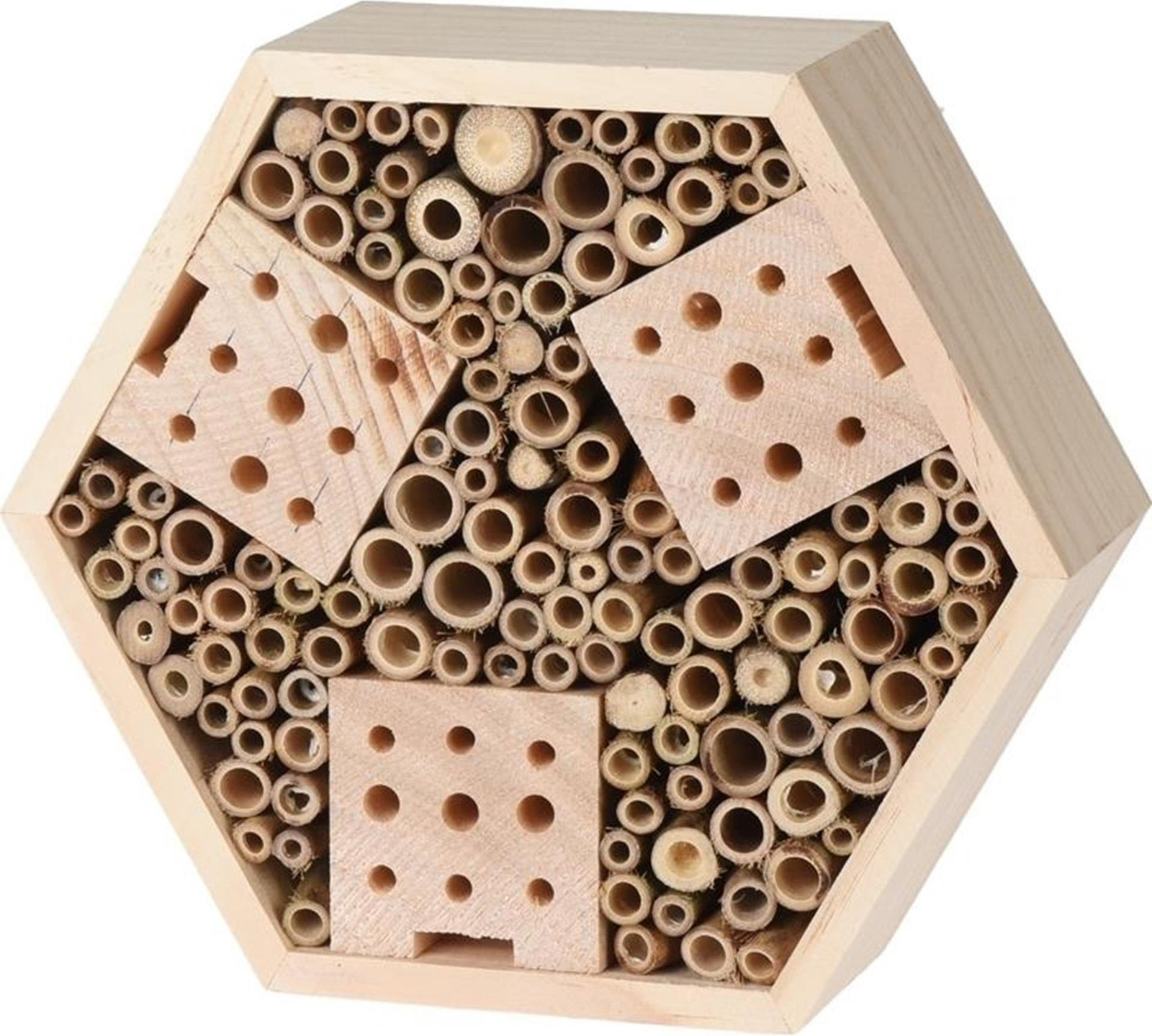 Pro Garden Insectenhotel Hexagon Natuurlijk