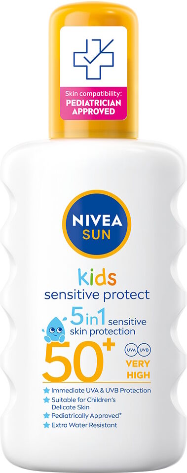 NIVEA Kids Sensitive Protect & Play Sun Spray SPF 50+ 200 ml