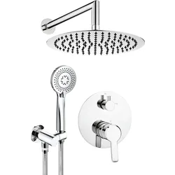 Neuesbad Serie 200 Unterputz-Duschset, Chrom NB1DENAC09QP1