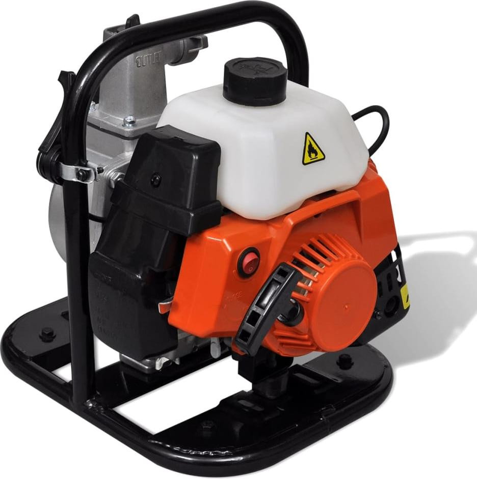 vidaXL Benzine waterpomp, 2-takt, 1,2 kW, 0,95 liter