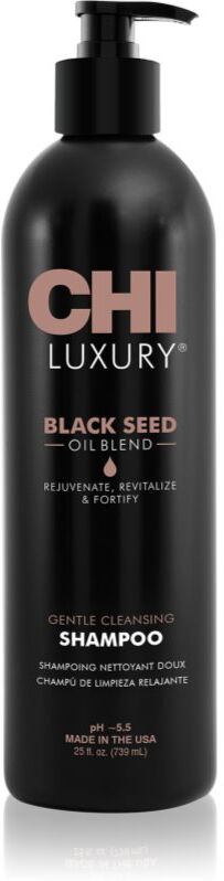 CHI Luxury Black Seed Oil Gentle Cleansing Shampoo shampoing nettoyant doux 739 ml