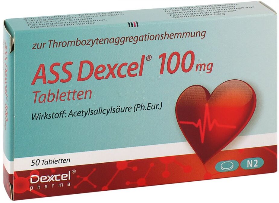 Ass Dexcel 100 mg Tabletten