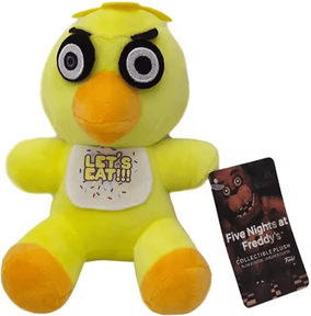 Uplift Curations Five Nights At Freddys FNAF Plush Toys Set Cute Game Plushies 7 Inch Freddy, Bonnie Bear, Foxy design 7